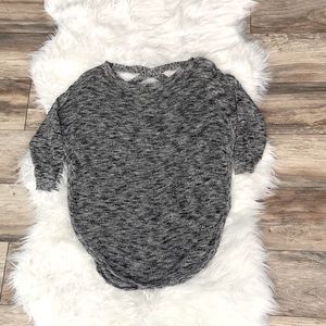 EXPRESS oversized grey sweater small